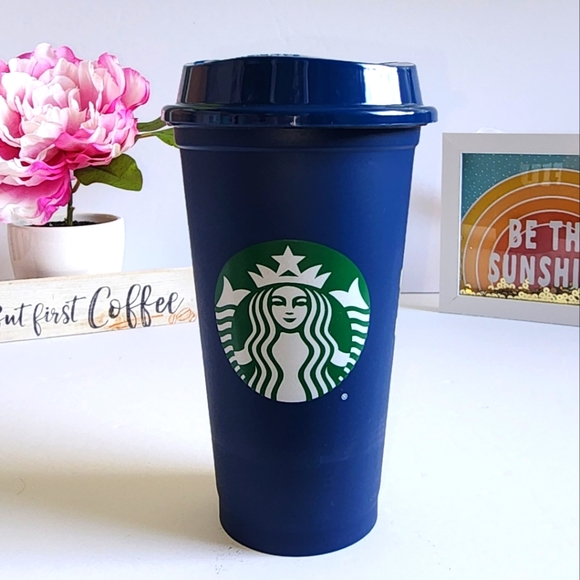 💙 Starbucks 🥤FIU Campus Collection 16oz Reusable Hot Cups ☆》NWOT《☆ - Picture 4 of 5